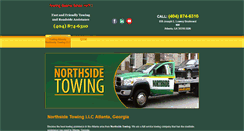 Desktop Screenshot of northsidetowing.com